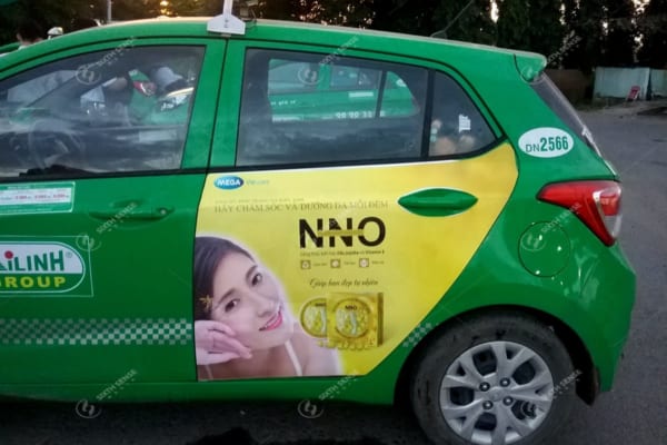 Quảng cáo taxi Mai Linh tại Hải Phòng