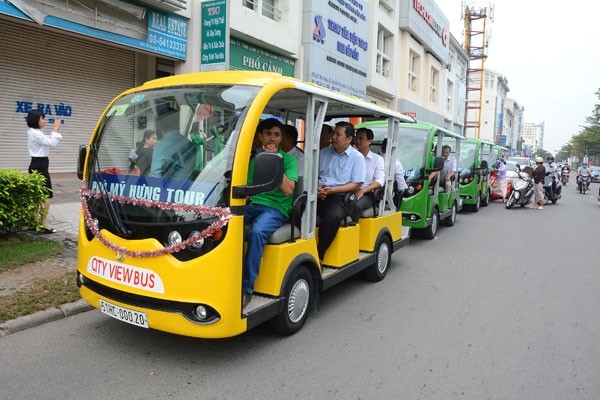Xe bus điện tại TPHCM khởi sắc trong thời gian đầu hoạt động