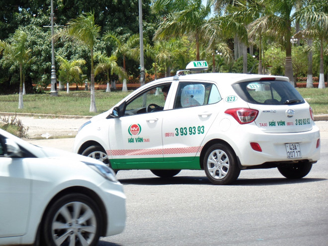 Quảng cáo trên taxi Hải Vân khu vực Đà Nẵng – Quảng Nam