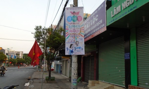 Thủ tục xin giấy phép treo băng rôn, banner quảng cáo