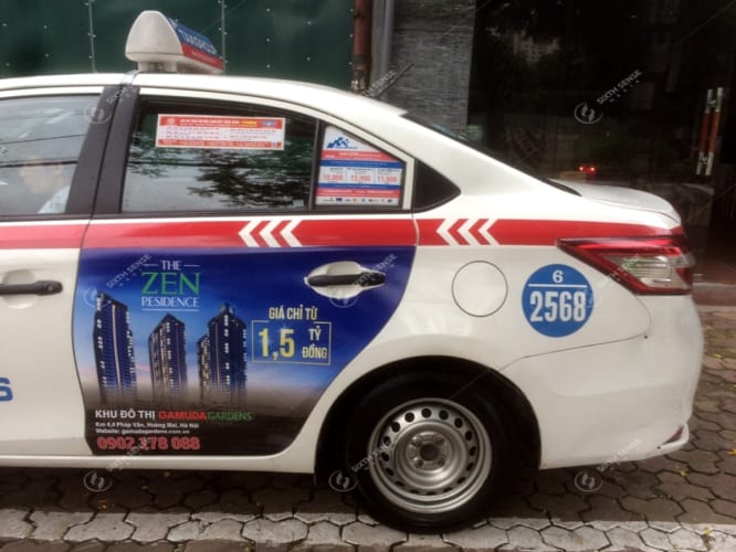 Quảng cáo taxi Group: Thẻ đồng thương hiệu Gamuda Land - Viettinbank