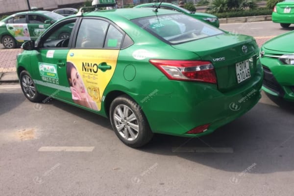 Quảng cáo taxi Mai Linh phát triển thương hiệu tại Nghệ An