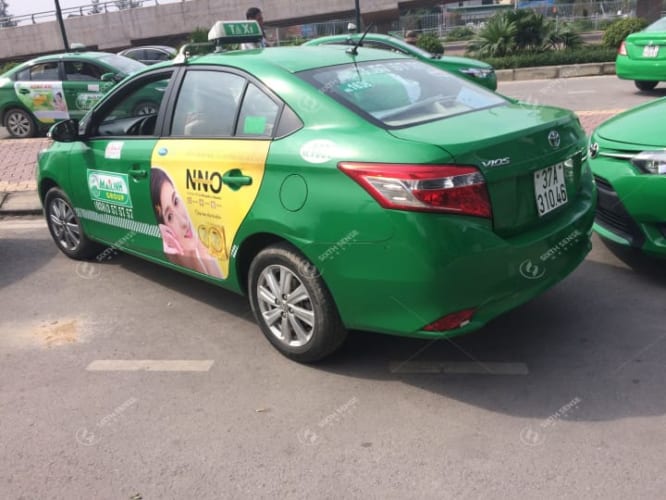 Quảng cáo taxi Mai Linh phát triển thương hiệu tại Nghệ An