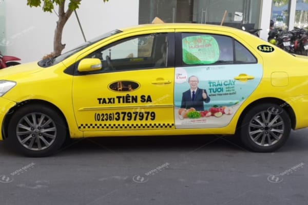 Quảng cáo trên taxi toàn quốc cho nhãn hàng K-food