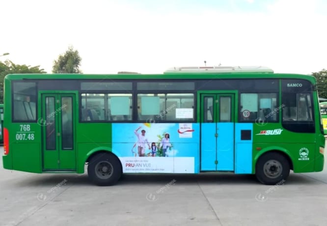 Quảng cáo xe bus Quảng Ngãi cho hiệu quả lâu dài
