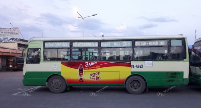 Quảng cáo xe bus tại Đồng Nai