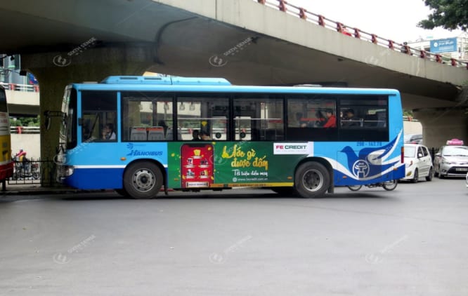 Báo giá quảng cáo trên xe bus toàn quốc 2022