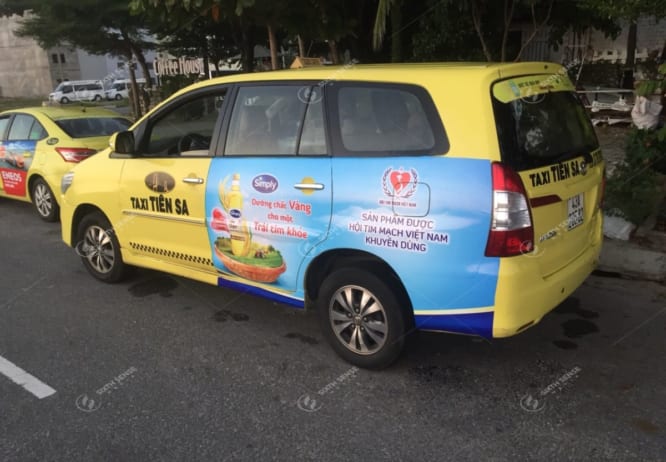 Quảng cáo taxi Tiên Sa tại Gia Lai tạo ra dấu ấn thương hiệu