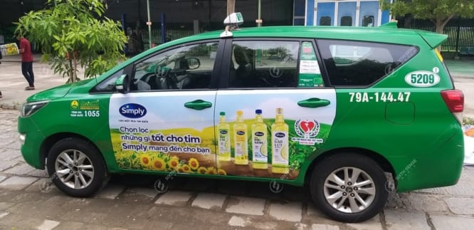 quảng cáo taxi ở Bình Thuận