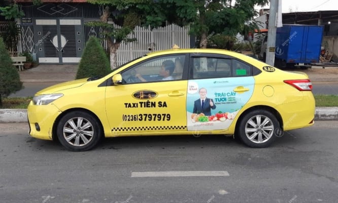 quảng cáo xe taxi Đắk Lắk