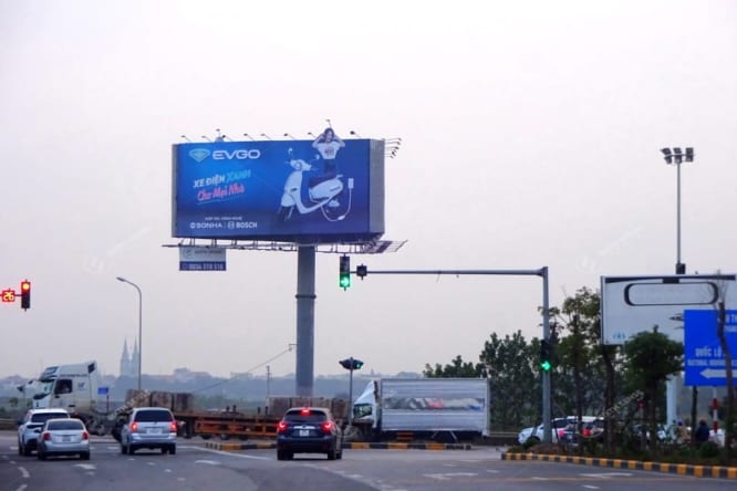 Billboard quảng cáo 3D ấn tượng cho Xe máy điện EVGO