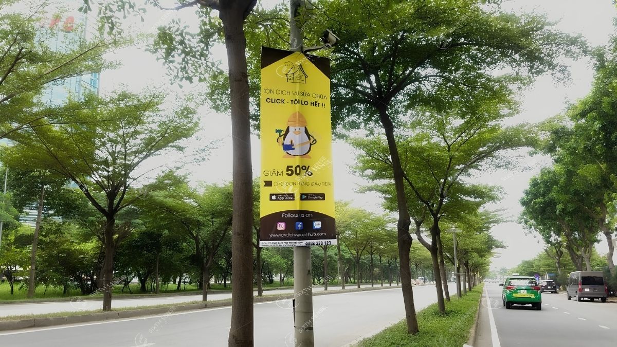 Phướn Là Gì? Các Loại, Kích Thước Và Chất Liệu Của Phướn Quảng Cáo 6 Chất liệu phướn được lựa chọn linh hoạt theo độ bền, chất lượng hình ảnh và điều kiện triển khai ngoài trời. (Nguồn: SSM)