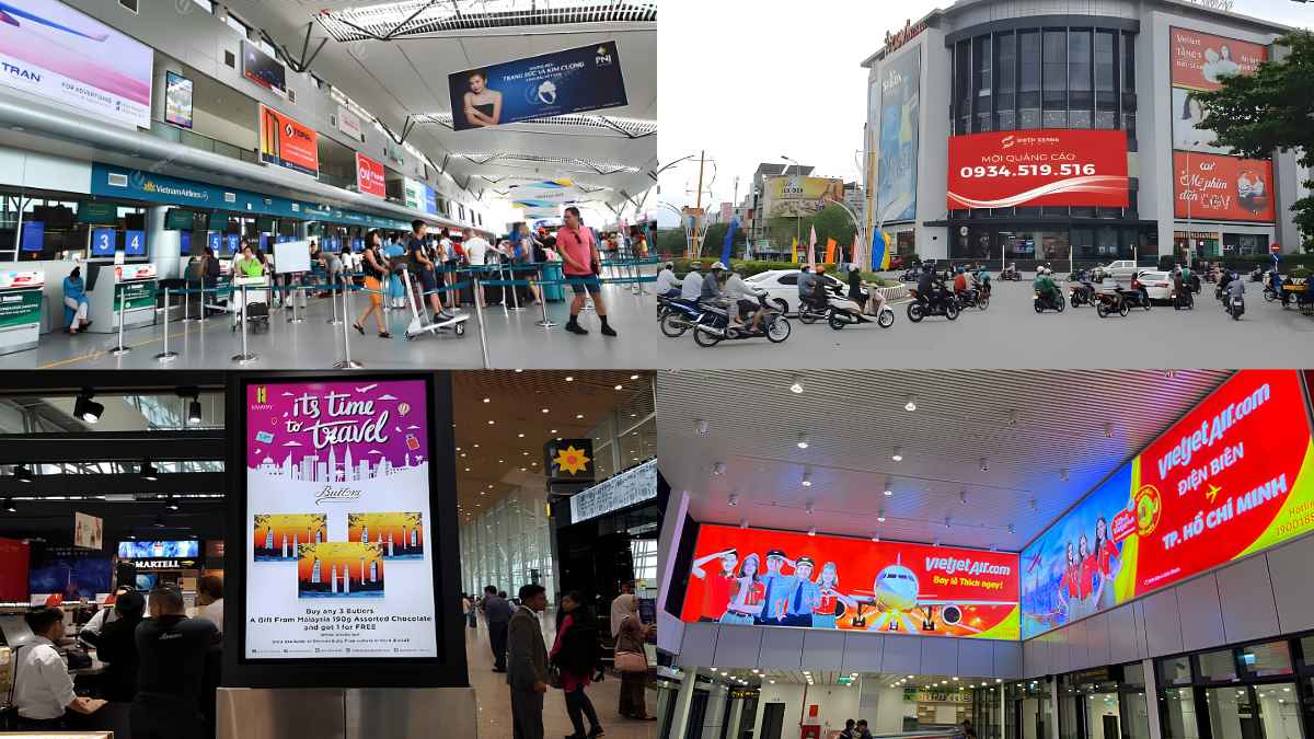 Các Hình Thức Quảng Cáo Ngoài Trời (OOH) Phổ Biến Hiện Nay 6 Quảng cáo ngoài trời theo địa điểm giúp thương hiệu tiếp cận đúng nhóm khách hàng tại những không gian phù hợp